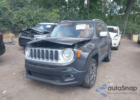 2017 Jeep Renegade Limited 4X4 from USA, damaged, VIN ZACCJBDB3HPE53634